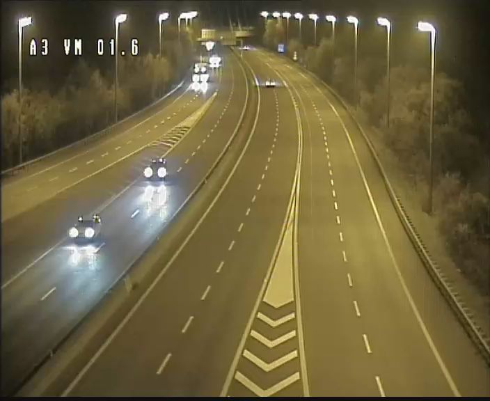 Croix de Gasperich direction Aire de Berchem