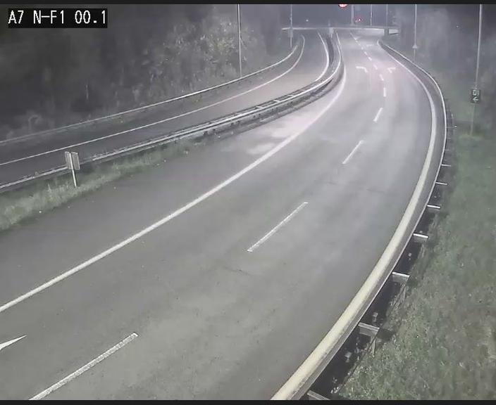 Echangeur Waldhaff direction route d’Echternach (N11)