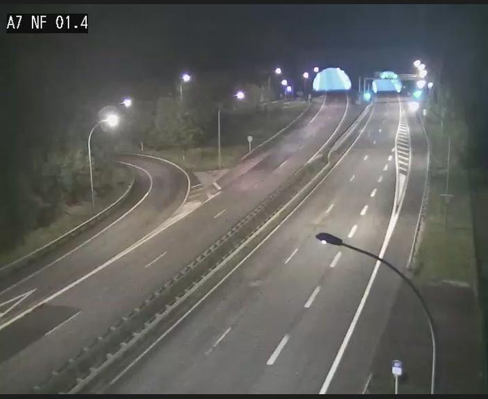 Echangeur Waldhaff direction Tunnel Stafelter